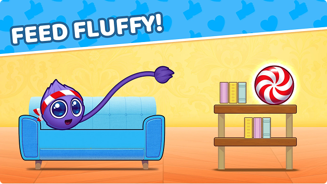feed fluffy